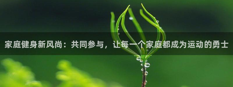 MK体育官网下载招商电话号码查询是多少：家庭健身新风尚：共同