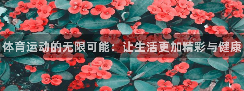 MK体育官方正版app娱乐：体育运动的无限可能：让生