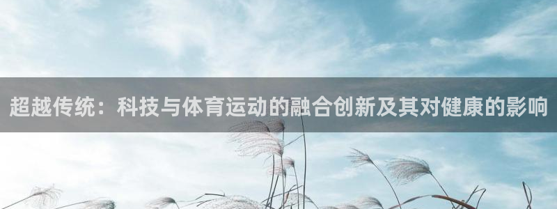 德国MK体育官方正版app集团：超越传统：科技与体育运动的融