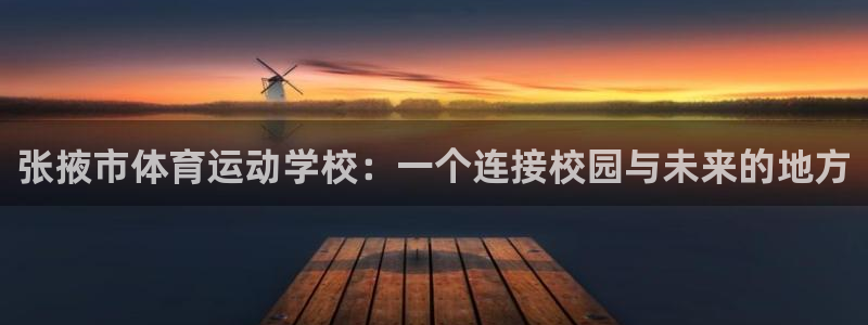 MK体育官方正版app科技：张掖市体育运动学校：一个