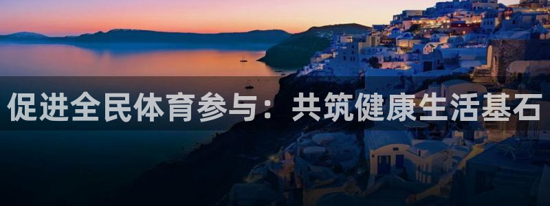 mk体育改名金年会：促进全民体育参与